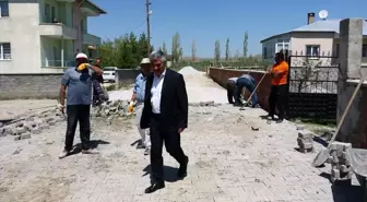 Ulaş'ta 9 bin metrekare parke taşı döşendi