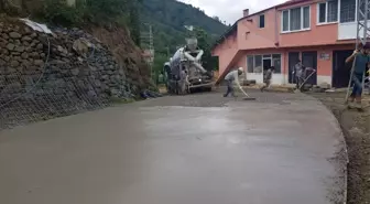 Gürgentepe'ye beton yol