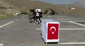 Zap şehidi Yıldız'a uğurlama töreni