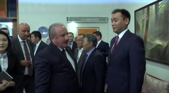 TBMM Başkanı Şentop, 'Moğolca Sözlük ve İmla Kılavuzu' basım töreninde