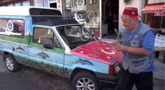 ERZURUM 'Dadaş mucit' sponsor bulursa aracını elektrikle çalışan araca çevirecek