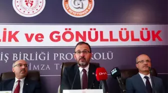 Gençlik ve Spor Bakanlığı, 5 üniversite ile 'Gençlik ve Gönüllülük İş Birliği' protokolü imzalandı