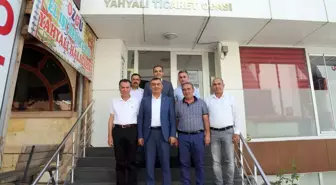 Kayso Başkanı Büyüksimitci, Kayseri il ve ilçelerdeki odaları ziyaret etti