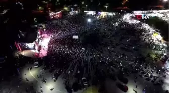 Konya'da Göl Festivali'nde Sevcan Orhan ve Hilmi Şahballı konseri