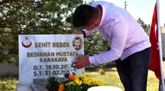 Şehit Nurcan Karakaya ve bebeği Bedirhan Mustafa anıldı (2)