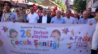 Zorkun Yaylası Çocuk Şenliği başladı