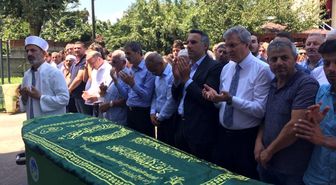 Başkan Alemdar'ın dayısı son yolculuğuna uğurlandı
