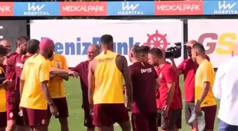 Galatasaray'da neşeli idman