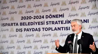 Isparta Belediyesi'nden 'Ben Başkan Olsam' sloganlı Stratejik Plan Dış Paydaş Toplantısı