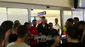 Alexander Sörloth Trabzon'da çoşkuyla karşılandı