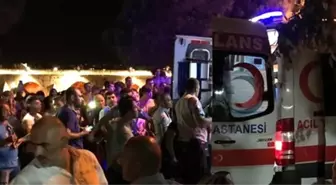 İstanbul'da bir festivalde havai fişek yerde patladı! 13 yaralı