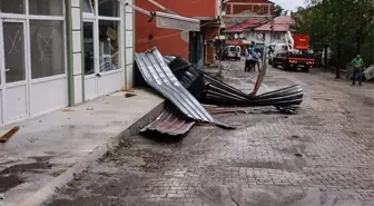 Ordu'da şiddetli fırtına ve yağış maddi hasara yol açtı