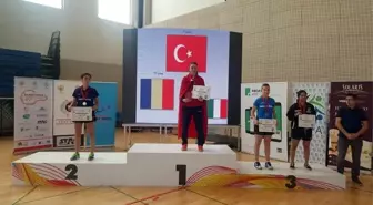 Özge Yılmaz Balkan Şampiyonu