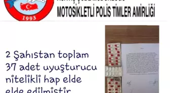 Yunuslar uyuşturucu madde yakaladı