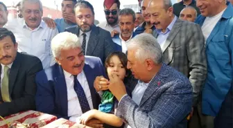 Kaymakçı'da Binali Yıldırım'a sevgi seli