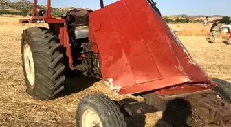 Kontrolden çıkan traktör takla attı: 6 ağır yaralı