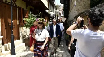 Başkan Uysal, Kaleiçi Old Town Festivalini 15 ülkeden 47 kente anlatacak