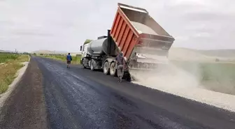 Ilgın'da asfaltlama çalışmaları