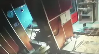 Fırın hırsızı güvenlik kamerasında