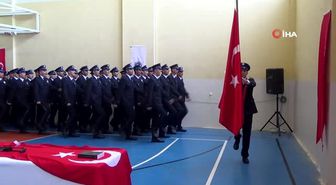 Hatay Polis Meslek Eğitim Merkezi'nde mezuniyet sevinci