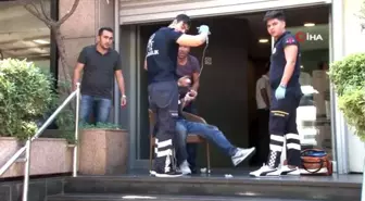 Şişli'de bir iş yerinin asansöründe intihar girişimi