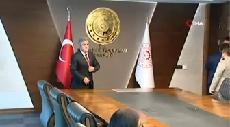 Türkiye Uzay Ajansı Başkanı Serdar Hüseyin Yıldırım, Savunma ve Teknoloji Bakanı Varank'ı ziyaret...