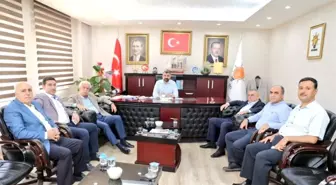 AK Parti Mardin İl Başkanı Kılıç belediye başkanları ile bir araya geldi