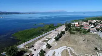 Beyşehir Gölü kıyı şeridinde düzenleme çalışmaları