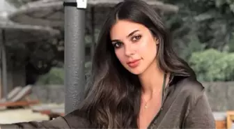 Deren Talu, siyah dantelli elbiseli pozuyla dikkatleri üzerine topladı
