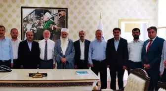 Din-Bir-Sen Genel Başkan Yardımcısı Adli'den Müftü Keskin'e ziyaret