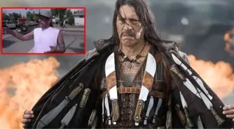 Hollywood aktörü Danny Trejo, ters dönen araçta sıkışan bebeği kurtardı