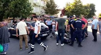 Malkara'da trafik kazası: 1 yaralı
