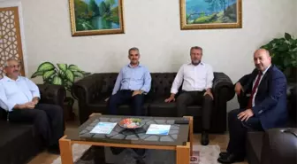 Milletvekili Tan ve AK Parti Merkez İlçe Başkanı Kılıç'tan Müdür Başyiğit'e ziyaret