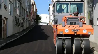 Odunpazarı'nda Fen İşleri ekiplerinin üst yapı çalışmaları