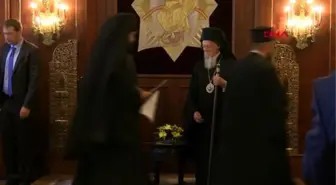  UKRAYNA CUMHURBAŞKANI ZELENSKİY'DEN BARTHOLOMEOS'A ZİYARET