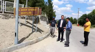Yüzbaşı Şekip Efendi Şehitliği'nde bakım ve onarım çalışmaları
