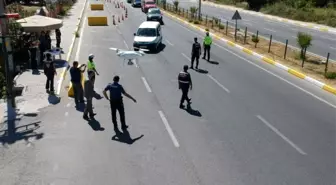 Kaymakam Sırmalı, Kurban Bayramı öncesi yol kontrol ve arama faaliyetlerini denetledi