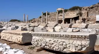 Knidos Kazı Başkanı Prof. Dr. Doksanaltı'dan 'beyaz mermer' açıklaması