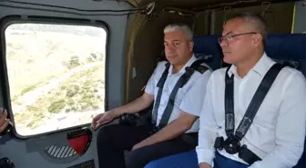 Manisa'da bayram trafiğine havadan denetim