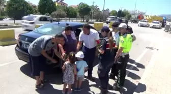 Ayvacık'ta trafik denetimleri