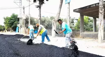 Büyükşehir Belediyesi'nin asfalt çalışmaları devam ediyor