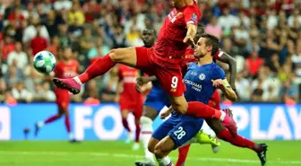 UEFA Süper Kupa: Liverpool: 1 - Chelsea: 1 (90 dakika sonucu)