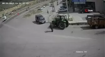 Bayburt'ta 1 kişinin öldüğü 2 kişinin de yaralandığı trafik kazası kamerada