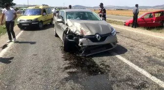 Kırşehir'de trafik kazası: 7 yaralı