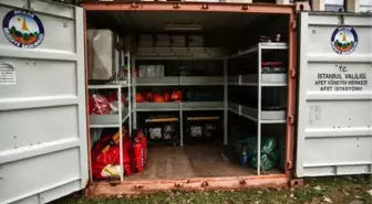 Deprem konteyneri var ancak kullanımını bilen yok