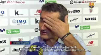 Ernesto Valverde, Barca'nın İlk La Liga Çıkışını Değerlendirdi