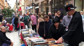 Dünyanın en uzun kitap stantları İsveç'te kuruldu