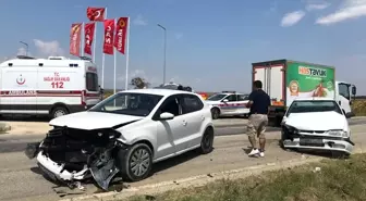 Edirne'de trafik kazası: 6 yaralı