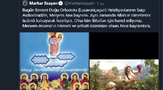 Fahrettin Altun, Meryem Ana bayramını tebrik etti