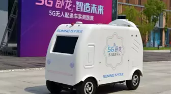 Çinli perakende devi Suning, teslimatlarını 5G'li insansız araçlarla yapacak